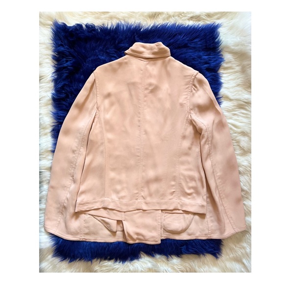 New! YIGAL AZROUEL Limited Edition Cape Sleeve Moto Jacket - Picture 6 of 7